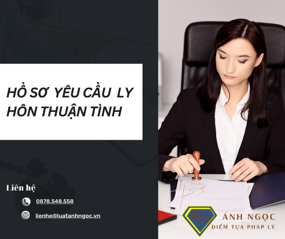 hồ sơ yêu cầu ly hôn thuận tình