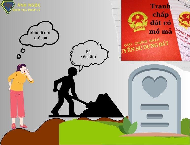 Tranh chấp đất đai có mồ mả