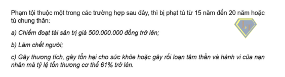 Tội bắt cóc nhằm chiếm đoạt tài sản