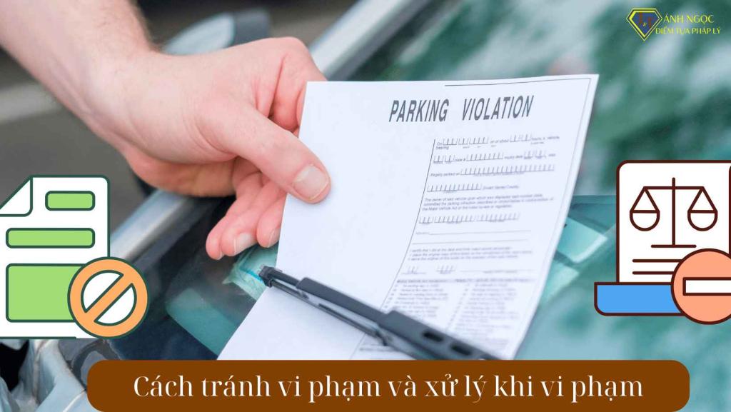 Cách tránh vi phạm và xử lý khi vi phạm