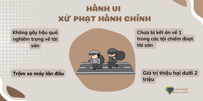 Xử phạt hành chính tội trộm xe máy