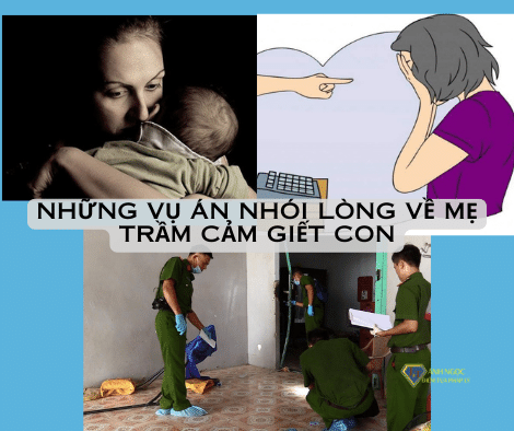 Những vụ án nhói lòng về mẹ trầm cảm giết con