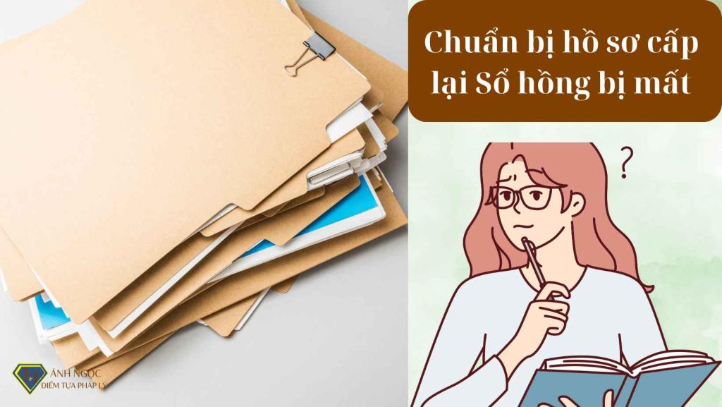 4. Chuẩn bị hồ sơ cấp lại Sổ hồng bị mất