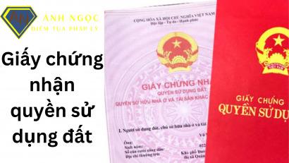 Thủ tục cấp Giấy chứng nhận quyền sử dụng đất mới nhất