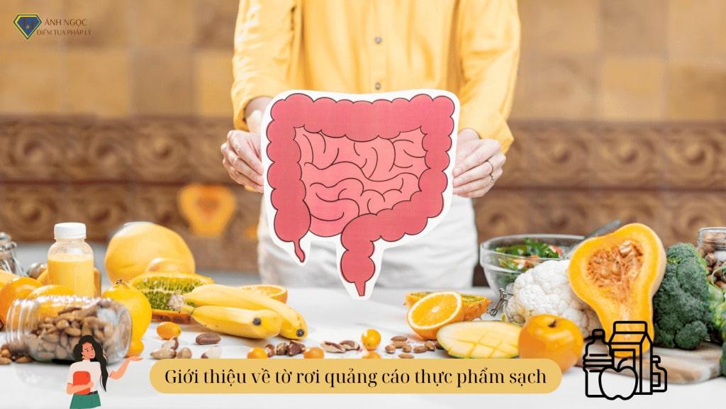 Giới thiệu về tờ rơi quảng cáo thực phẩm sạch