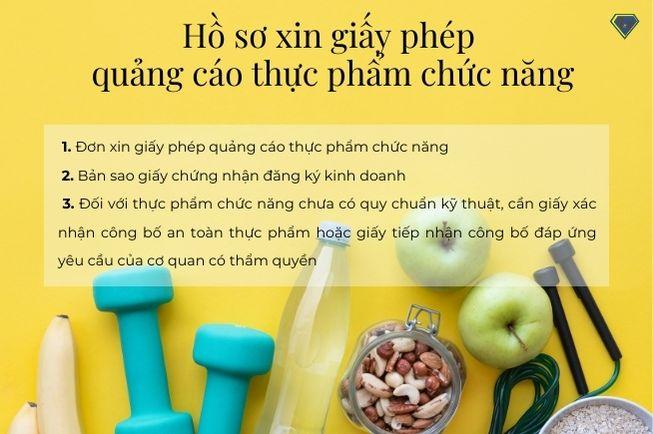 Hồ sơ xin giấy phép thực phẩm chức năng