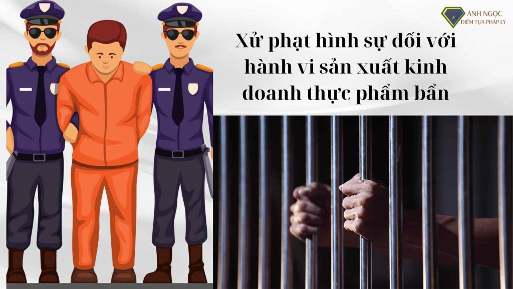 Xử phạt hình sự đối với hành vi sản xuất kinh doanh thực phẩm bẩn