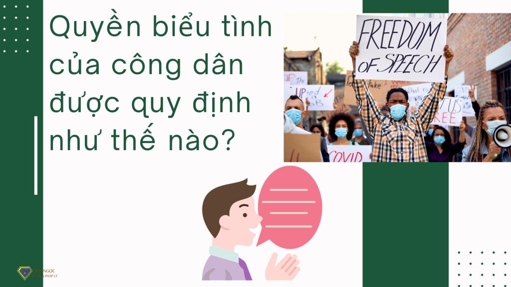 Quy định quyền biểu tình