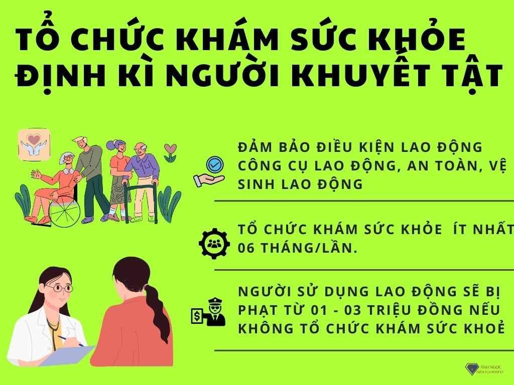 Tổ chức khám cho người khuyết tật