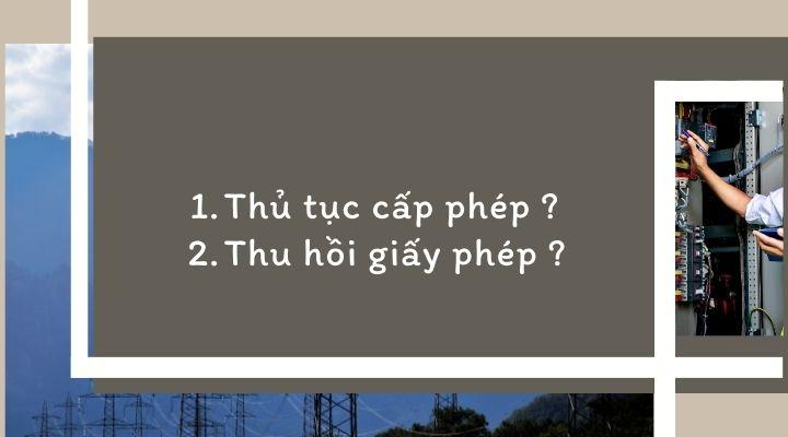 02 câu hỏi hay gặp về giấy phép 