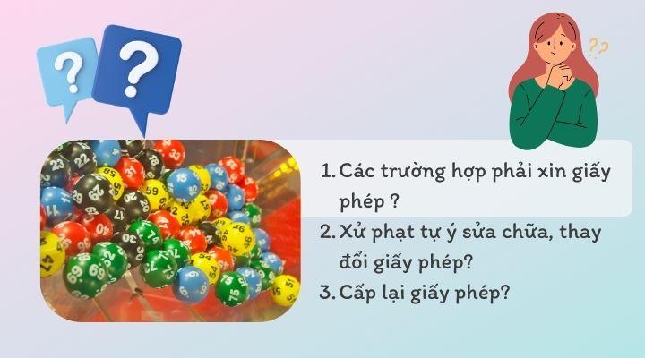 03 câu hỏi về giấy phép kinh doanh xổ số hay gặp