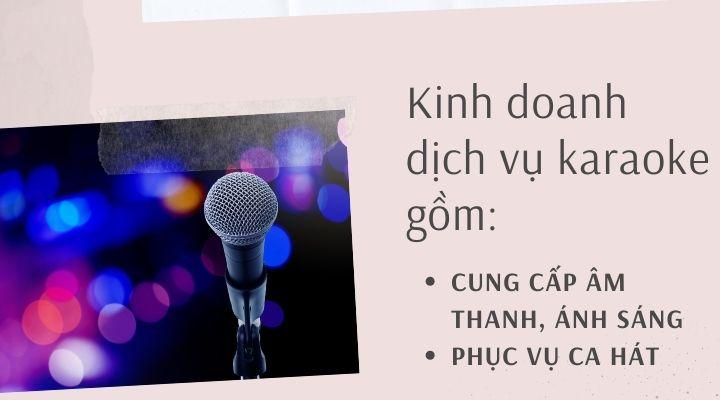 Các hoạt động karaoke