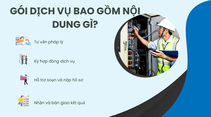 Dịch vụ xin giấy  phép phân phối điện