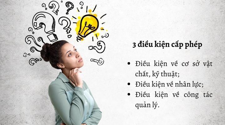 Điều kiện cấp phép