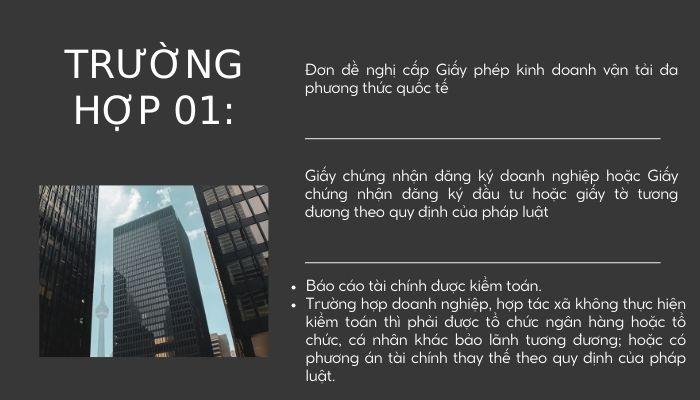 Trường hợp 01: 