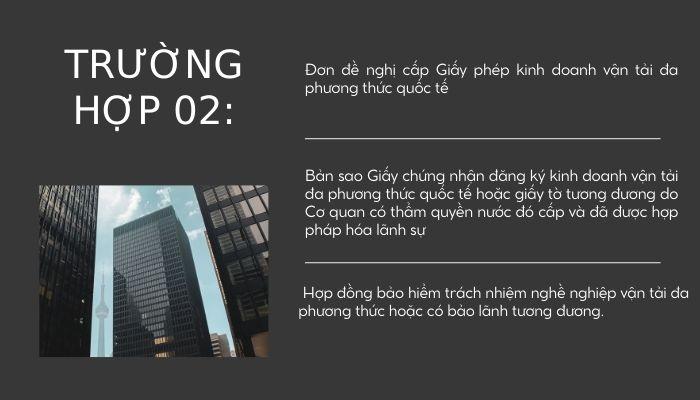 Trường hợp 02: