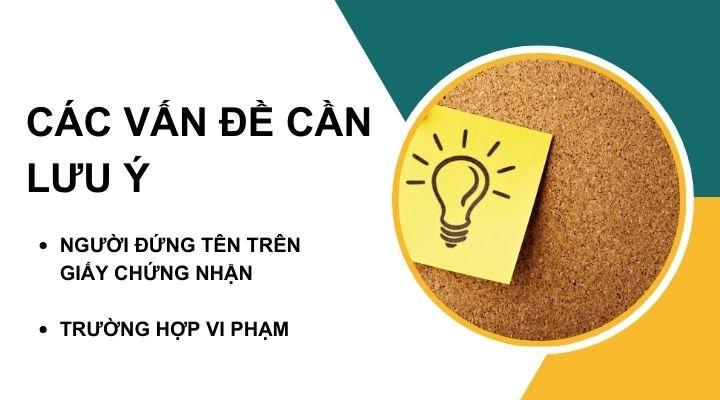 Hai vấn đề cần lưu ý