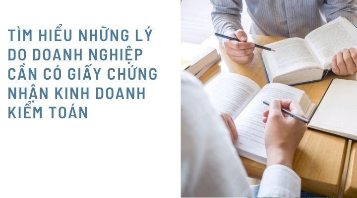 Tại sao cần phải có giấy phép kinh doanh dịch vụ kiểm toán