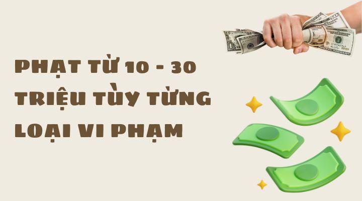 Mức phạt vi phạm