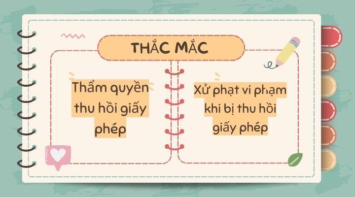 Giải đáp thắc mắc