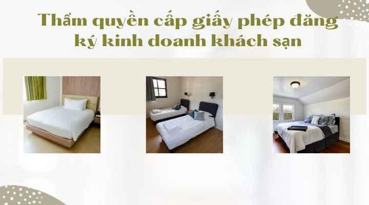 Thẩm quyền cấp giấy phép đăng ký kinh doanh khách sạn