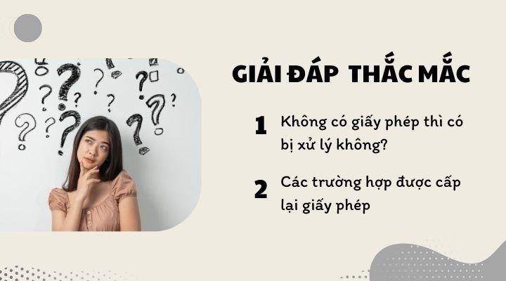 Giải đáp thắc mắc