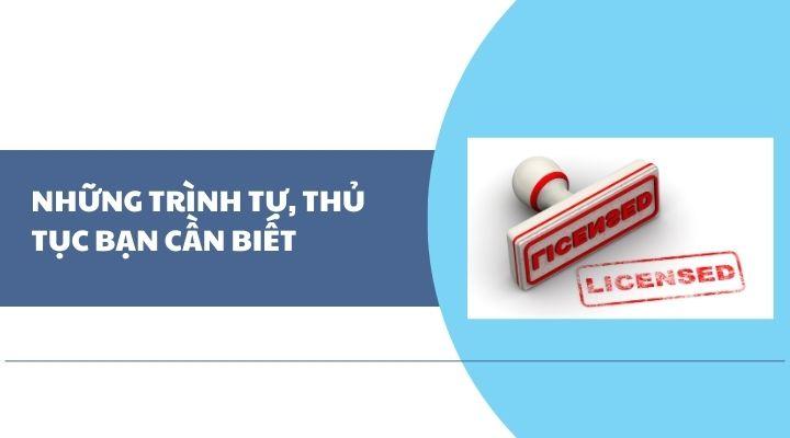 Trình tự, thủ tục quan trọng