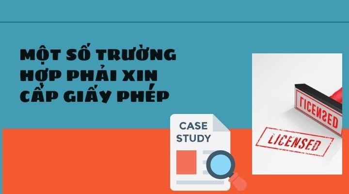 Các trường hợp được cấp giấy phép kinh doanh thương mại điện tử