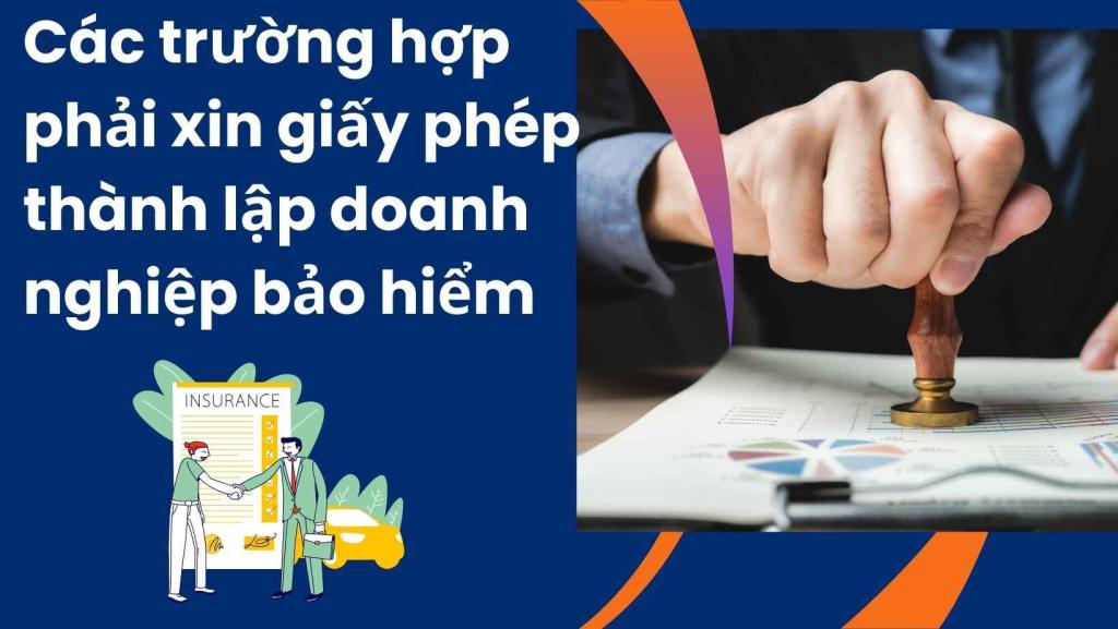 Trường hợp xin giấy phép