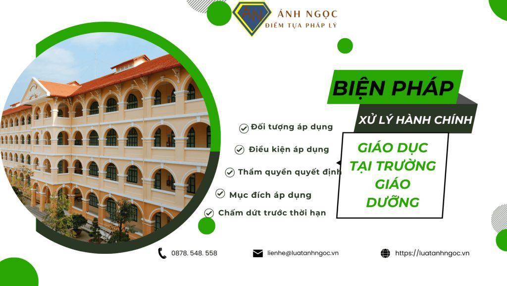 Biện pháp xử lý hành chính giáo dục tại trường giáo dưỡng