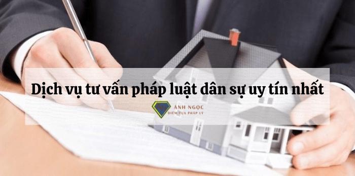 Dịch vụ tư vấn pháp luật dân sự