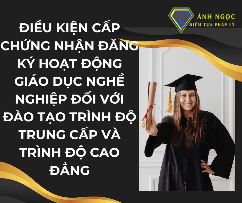 Trình tự thủ tục xin cấp giấy chứng nhận đăng ký hoạt động giáo dục nghề nghiệp 