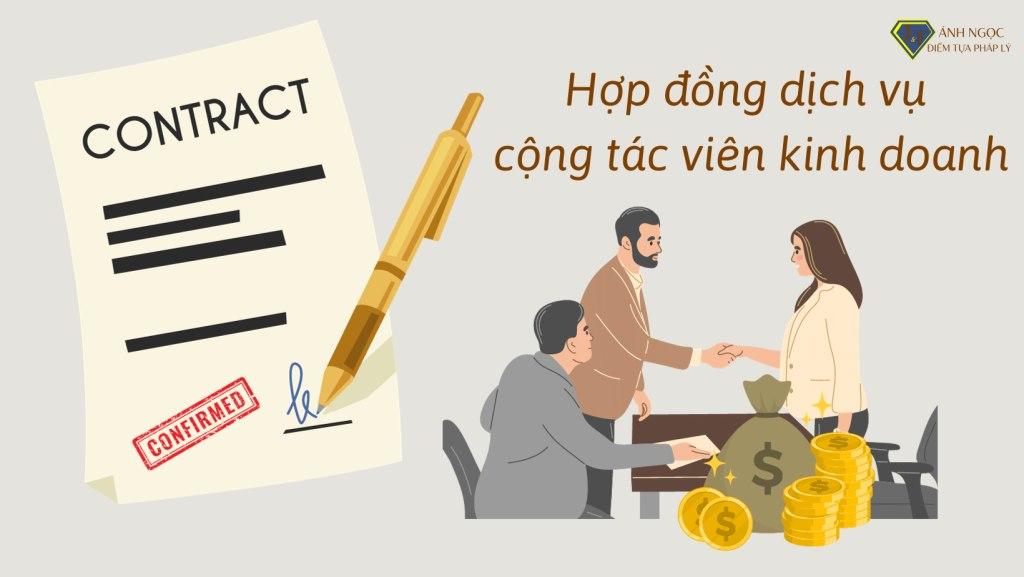 Mẫu Hợp đồng dịch vụ cộng tác viên kinh doanh chi tiết nhất