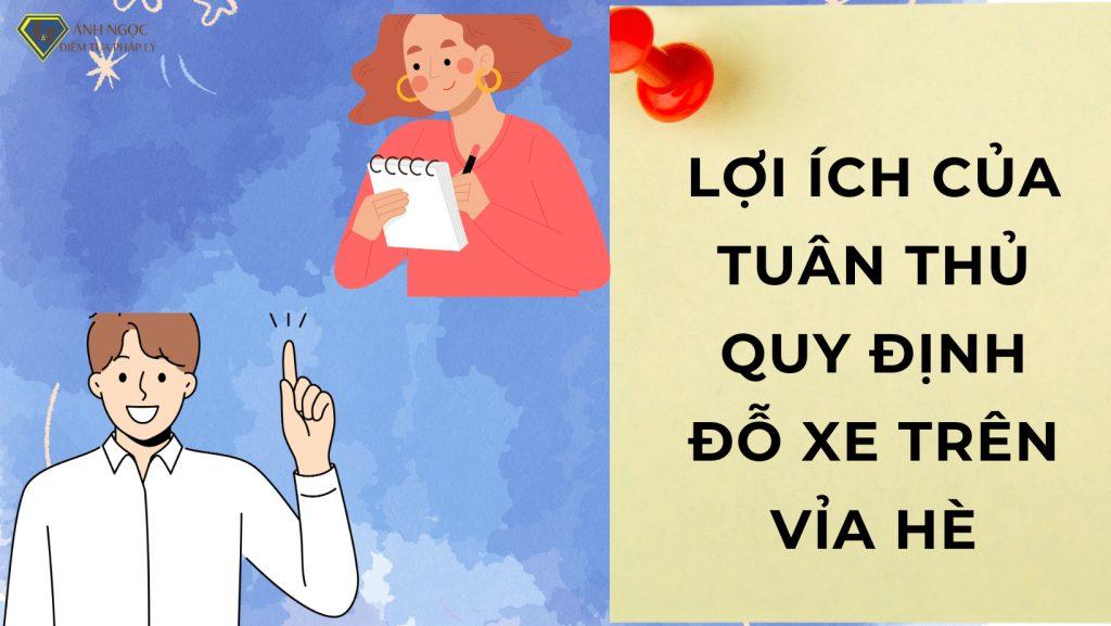 Lợi ích của tuân thủ quy định đỗ xe trên vỉa hè