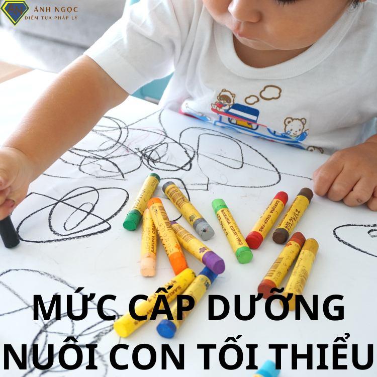 mức cấp dưỡng tối thiểu