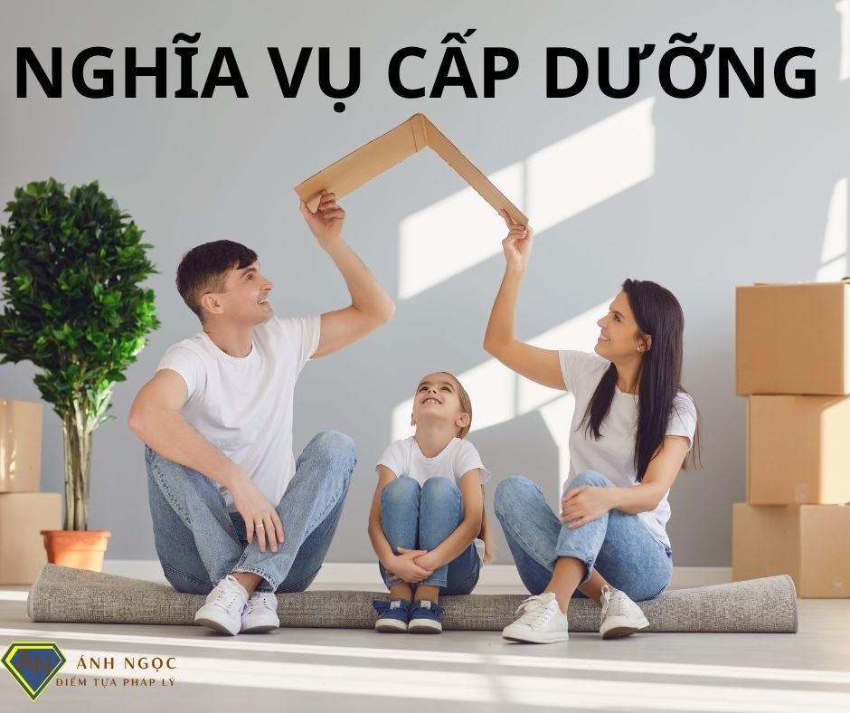 nghĩa vụ cấp dưỡng con cái