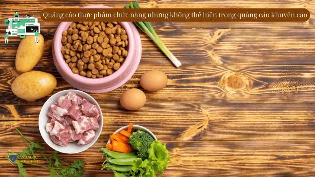 Quảng cáo thực phẩm chức năng nhưng không thể hiện trong quảng cáo khuyến cáo