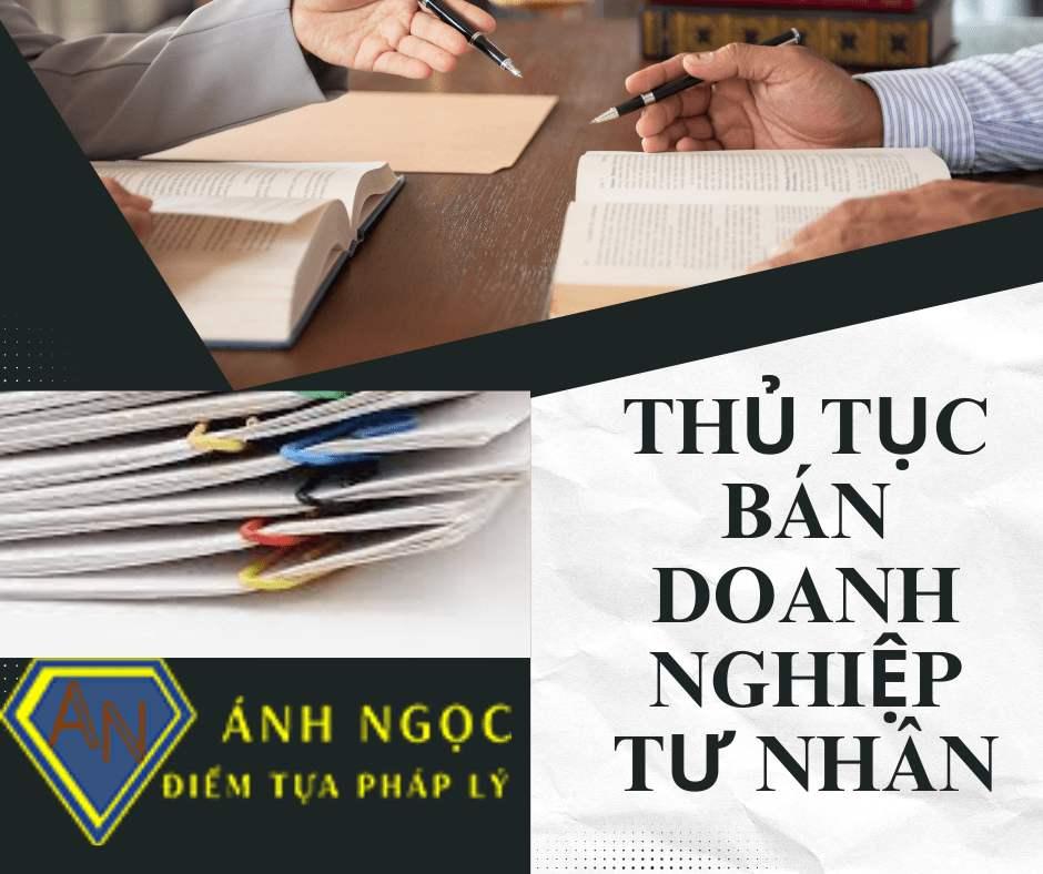 Thủ tục bán doanh nghiệp tư nhân