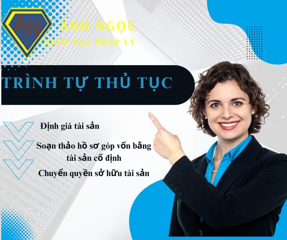 Thủ tục góp vốn thành lập doanh nghiệp bằng tài sản cố định