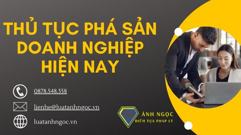 Thủ tục phá sản doanh nghiệp hiện nay