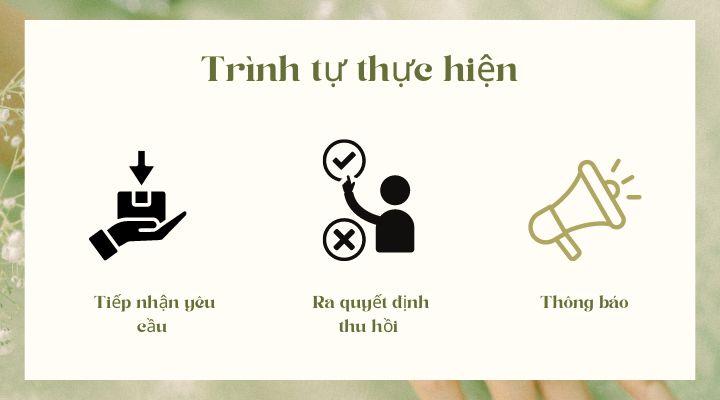 Thủ tục thu hồi giấy phép hoạt động cai nghiện ma túy tự nguyện