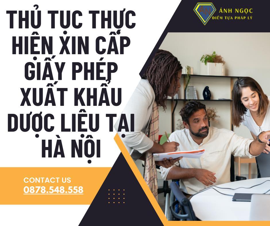 Thủ tục xin cấp giấy phép xuất khẩu dược liệu