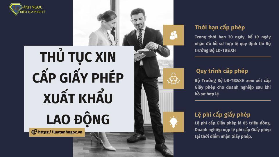 Thủ tục xin cấp giấy phép xuất khẩu lao động