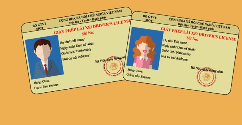 đổi giấy phép lái xe