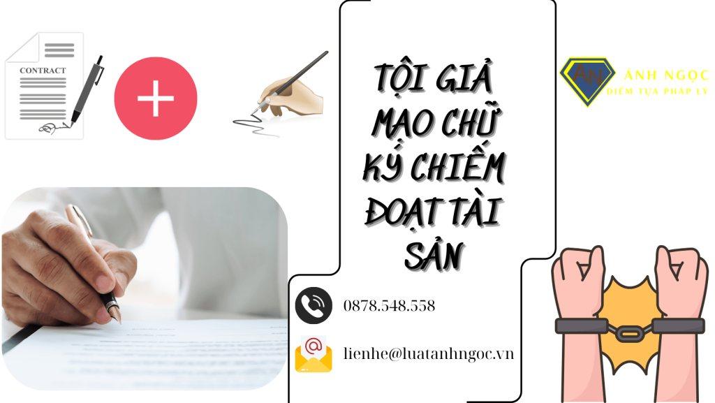 Tội giả mạo chữ ký nhằm chiếm đoạt tài sản bị xử lý như thế nào?