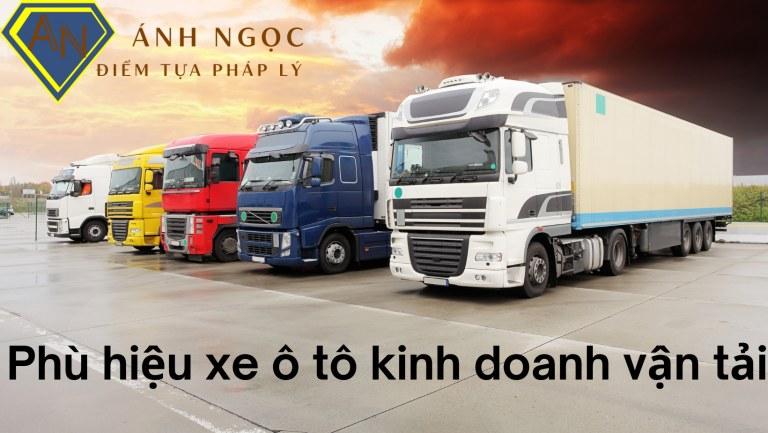 Trình tự đề nghị cấp phù hiệu xe ô tô kinh doanh vận tải