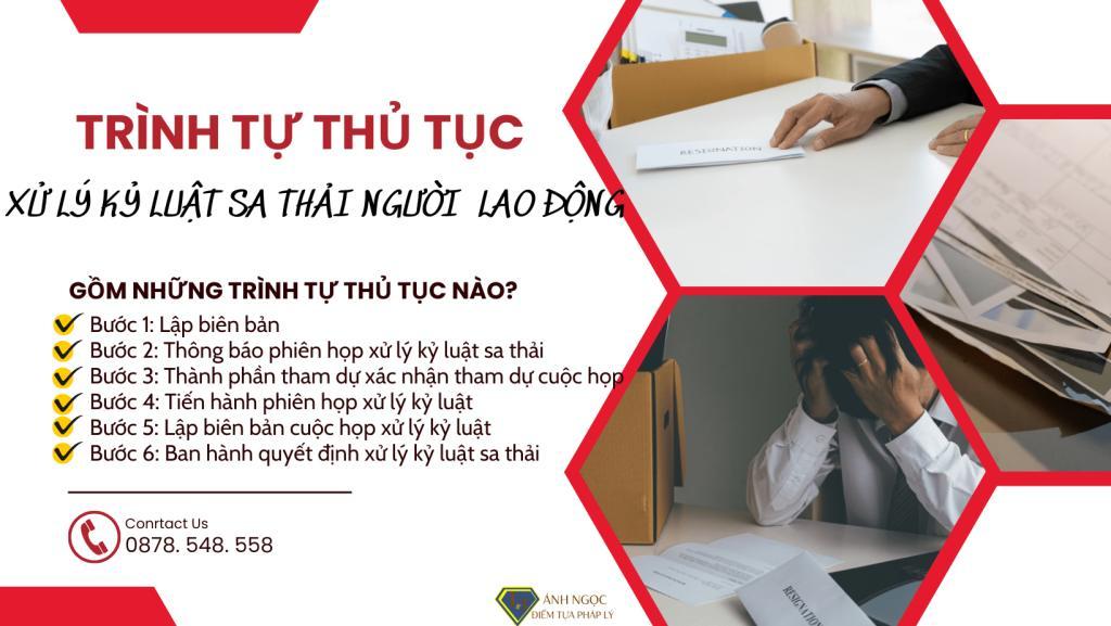 Trình tự thủ tục xử lý kỷ luật sa thải người lao động