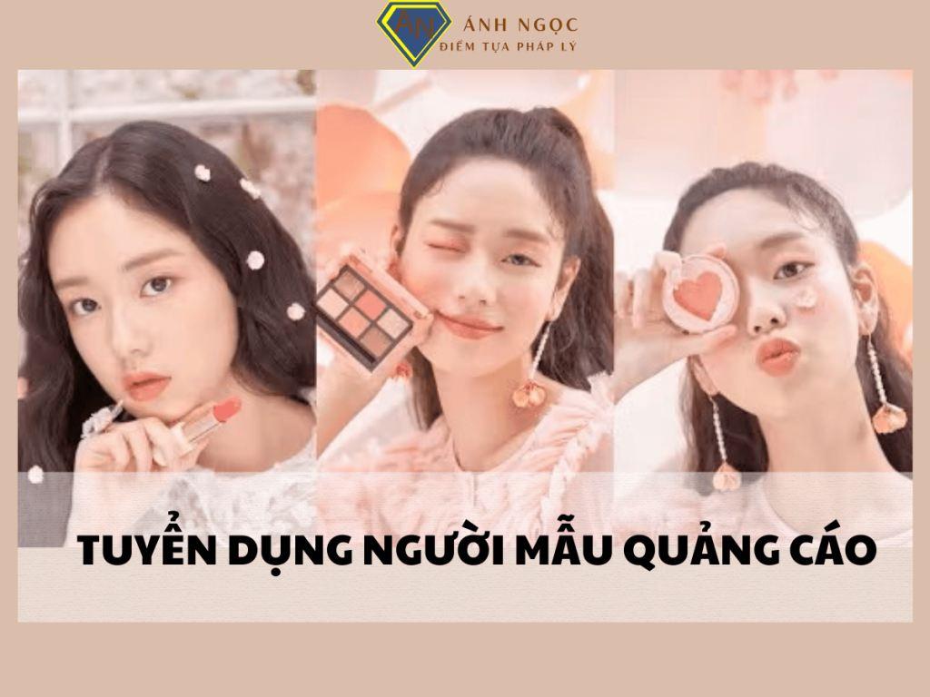 Quy định tuyển dụng người mẫu quảng cáo