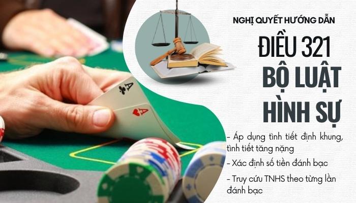 Nghị quyết hướng dẫn Điều 321 Bộ luật Hình sự