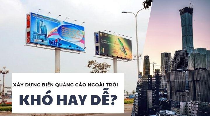 Quảng cáo và lắp đặt biển quảng cáo ngoài trời